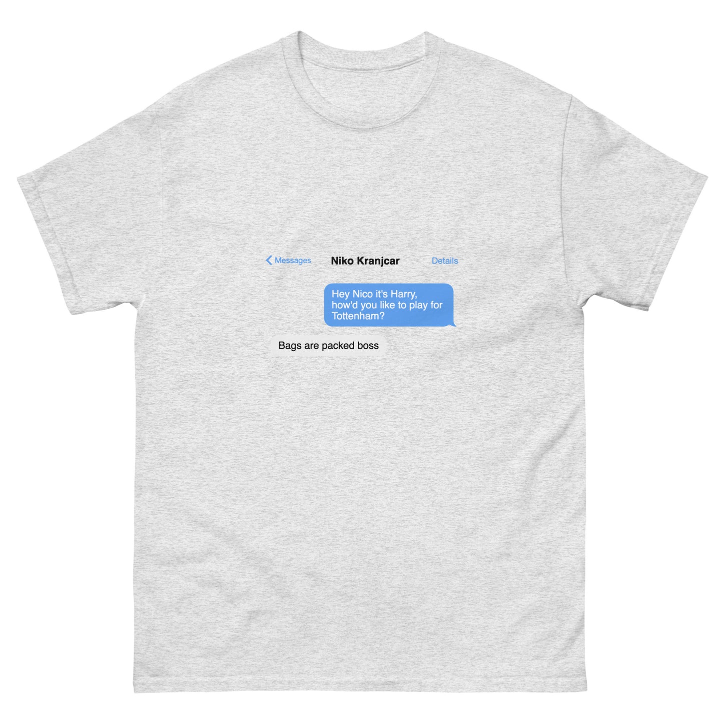 Redknapp Kranjcar Texts Tee