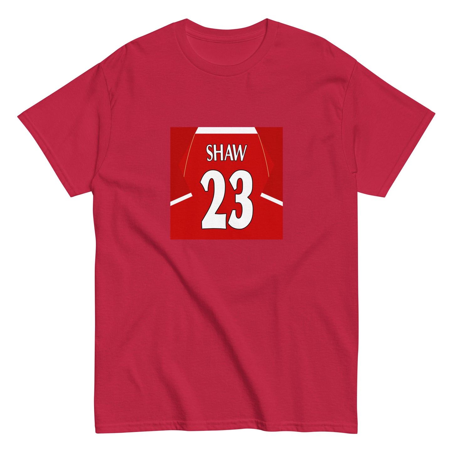 Luke Shaw Retro Man United Tee