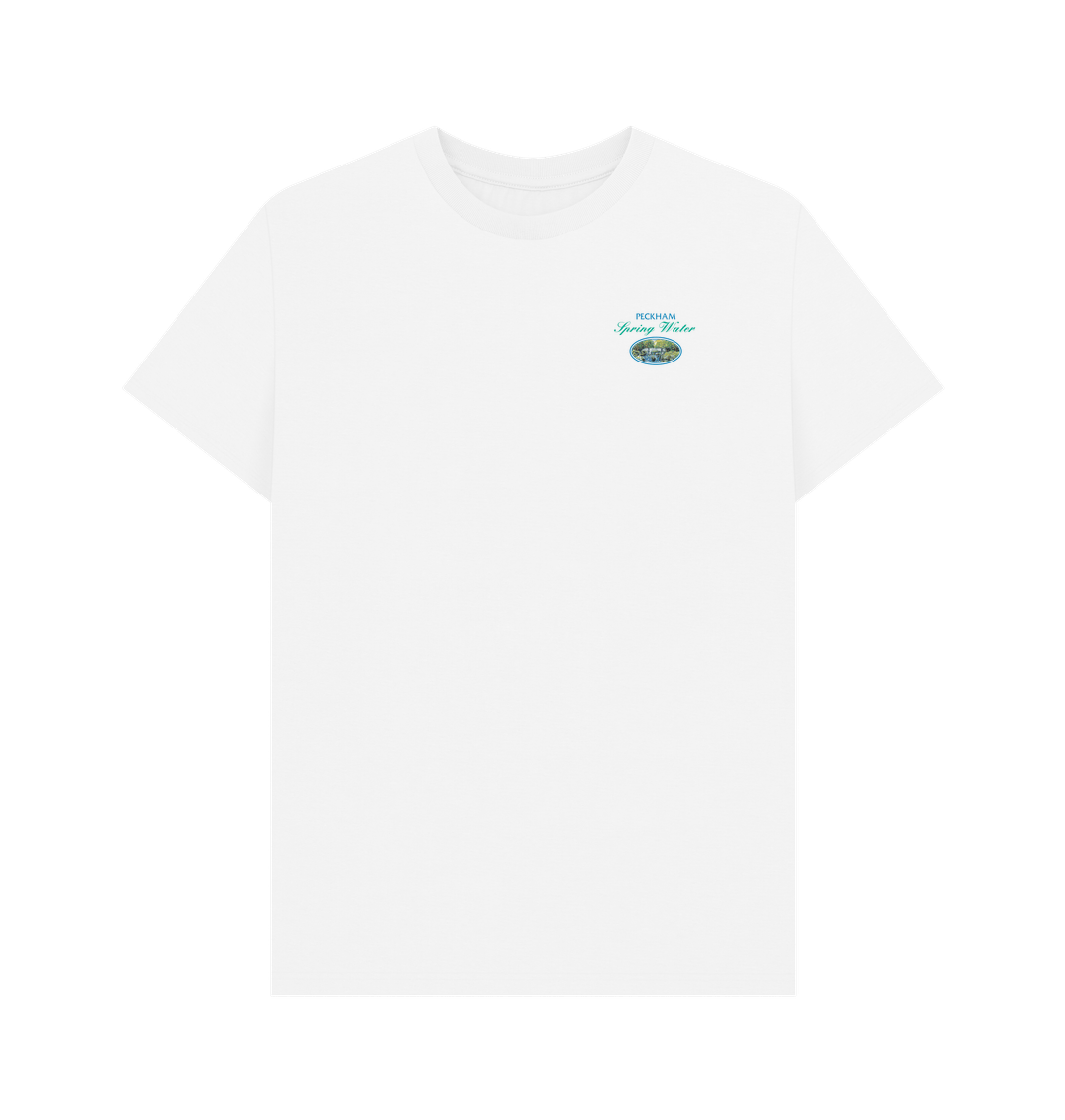White Printed T-shirt Front