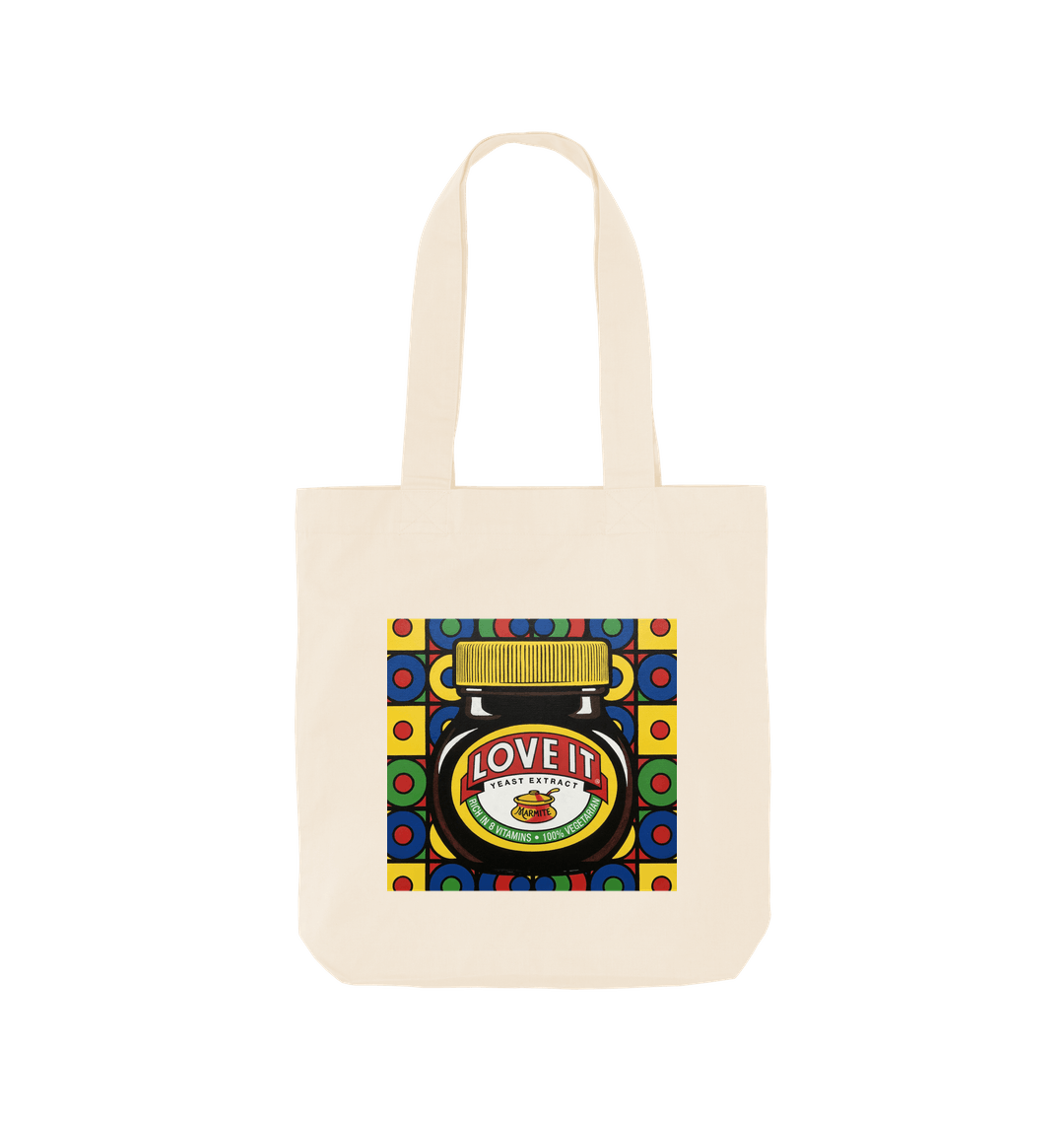 Natural Printed Bag Front