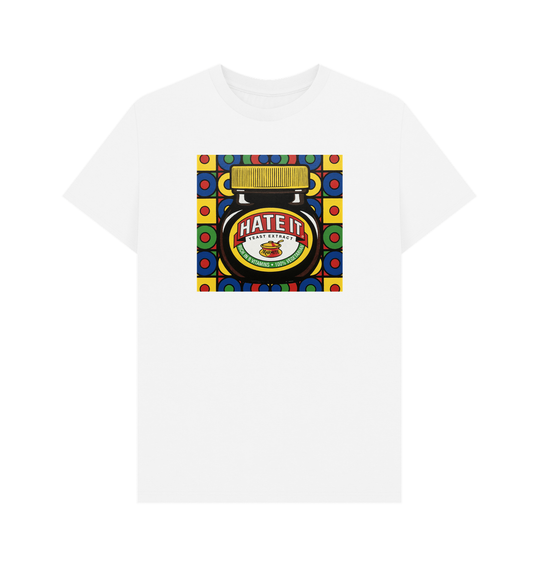 White Printed T-shirt Front