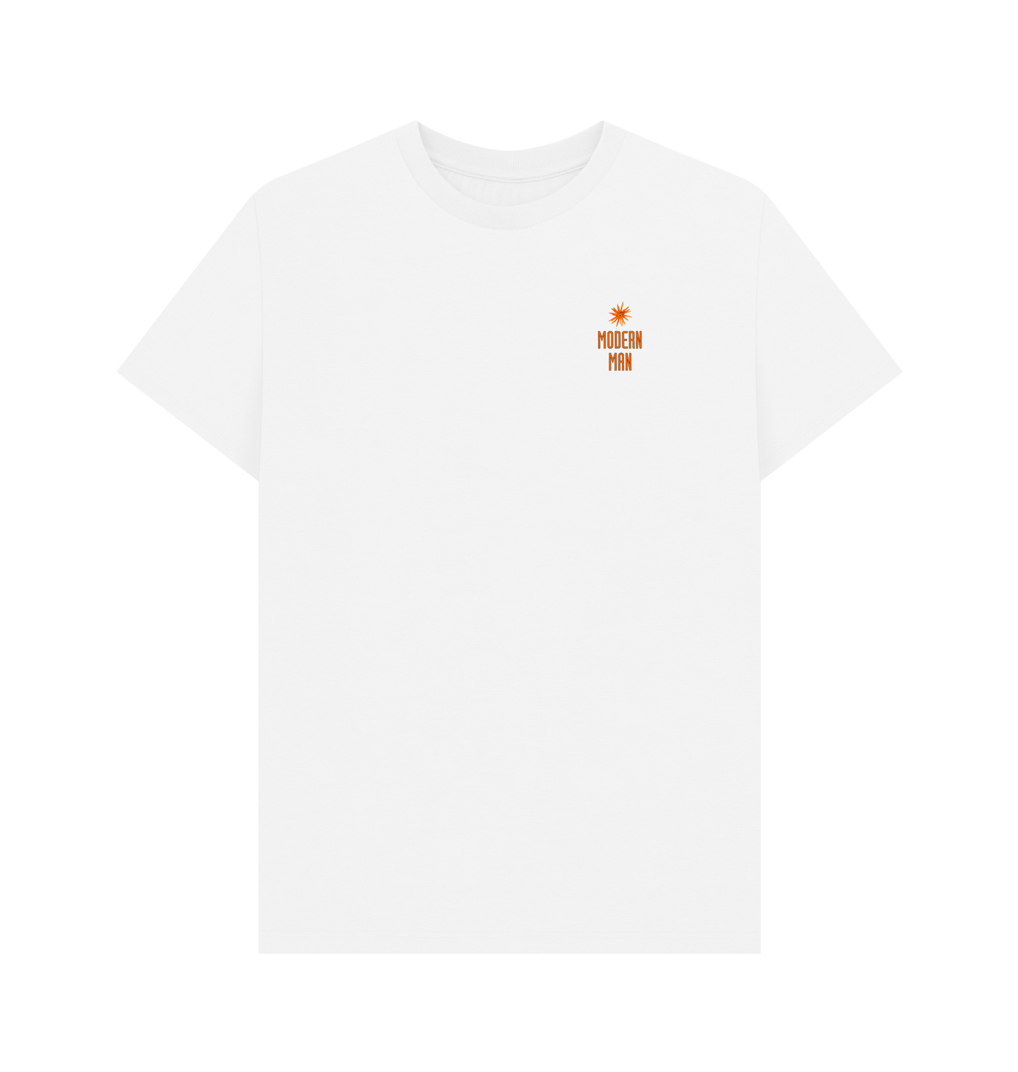 White Printed T-shirt Front