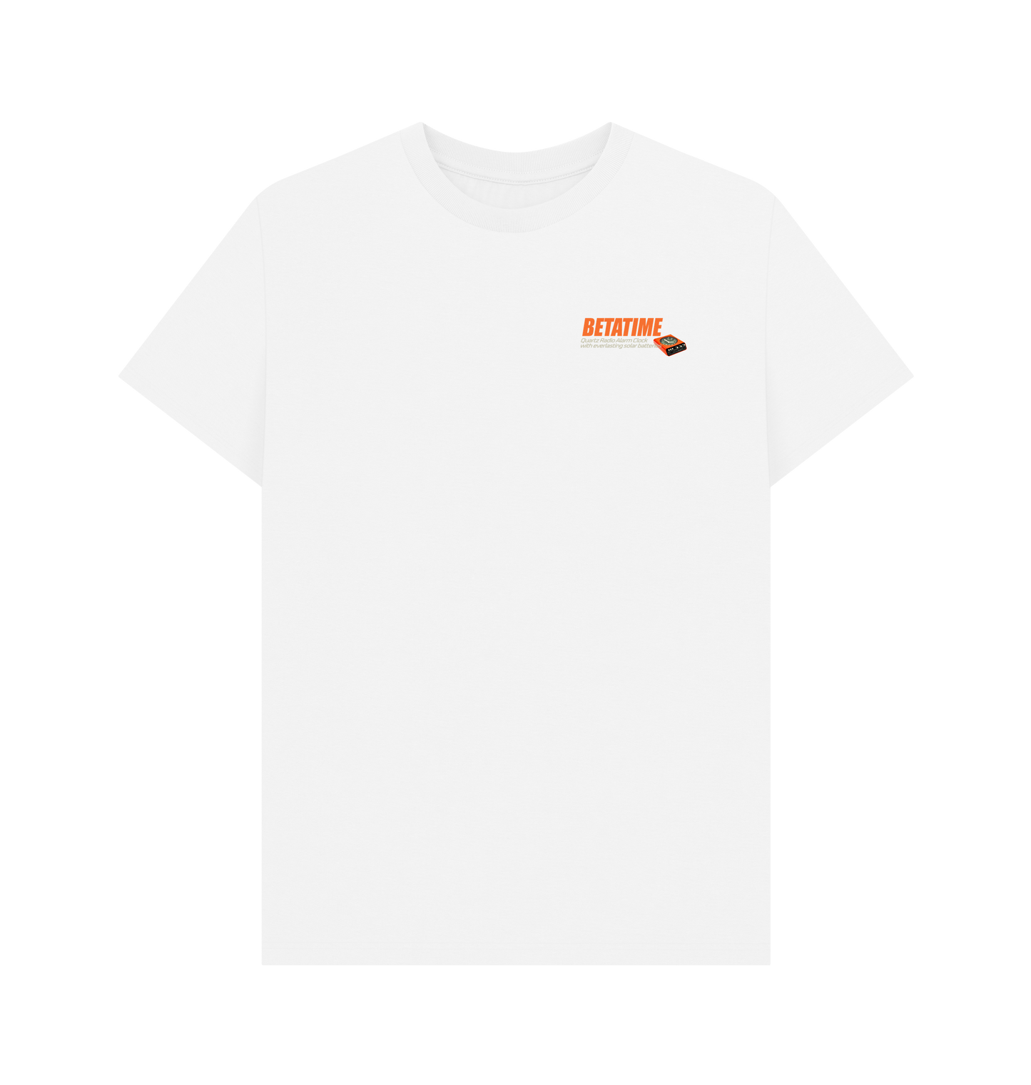 White Printed T-shirt Front