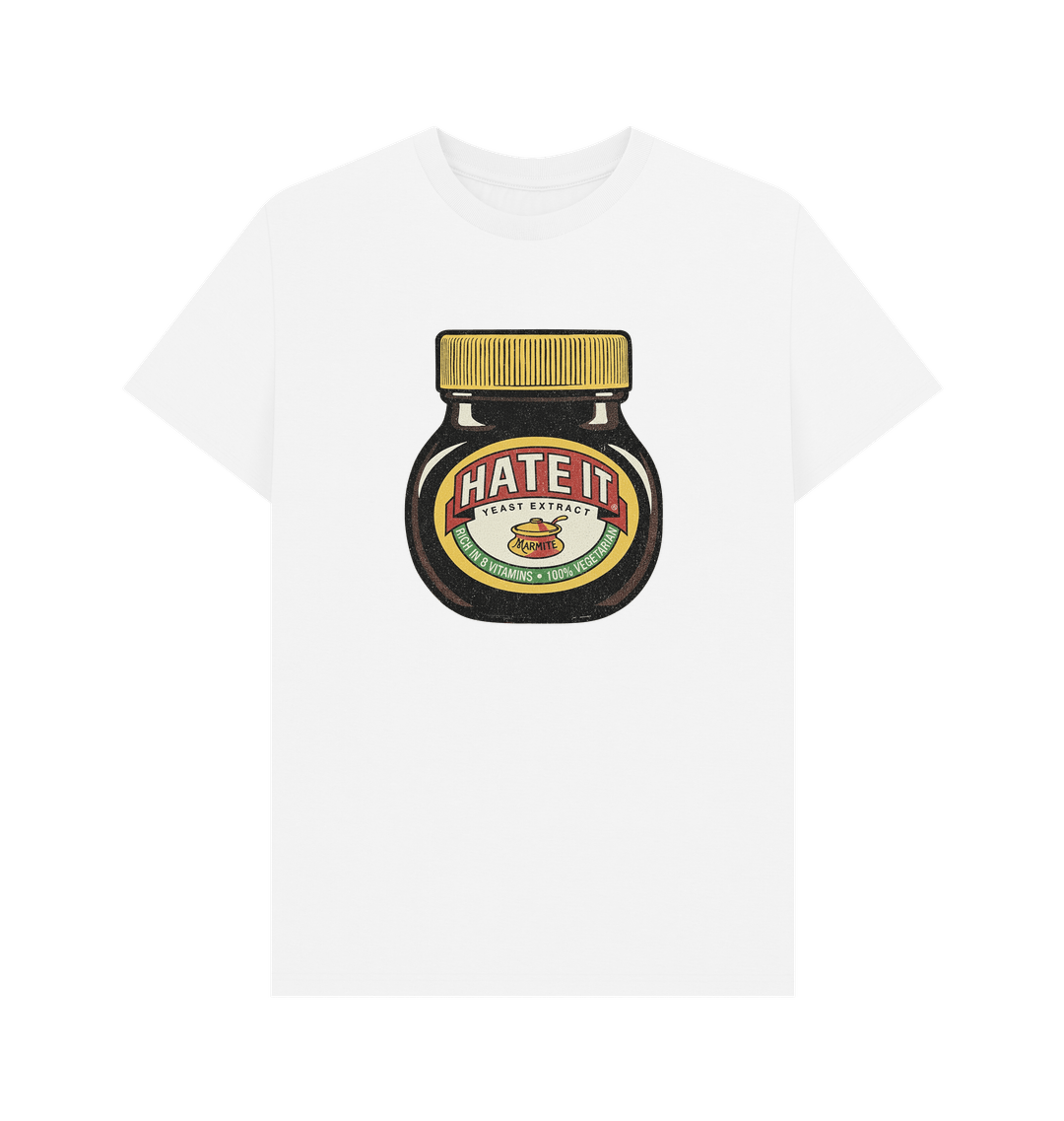 White Printed T-shirt Front