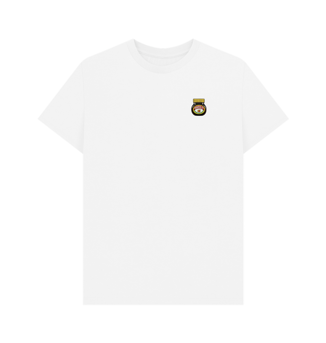 White Printed T-shirt Front