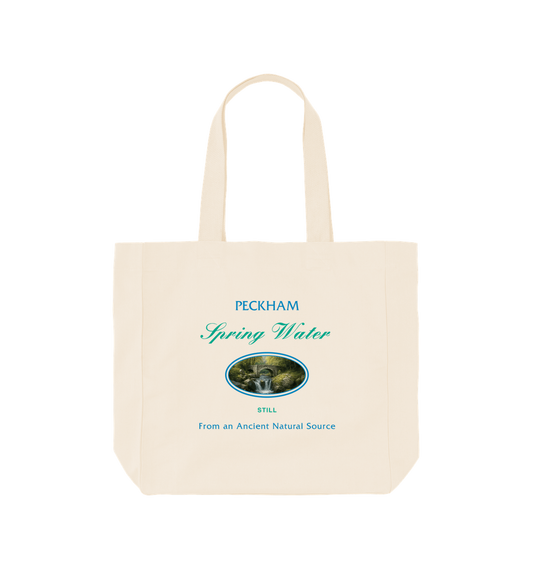 Natural Printed Bag Front