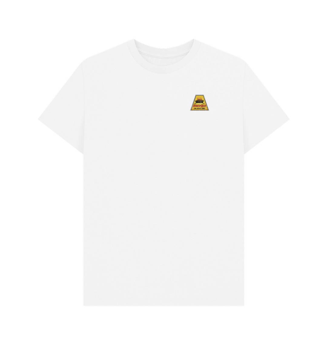 White Printed T-shirt Front