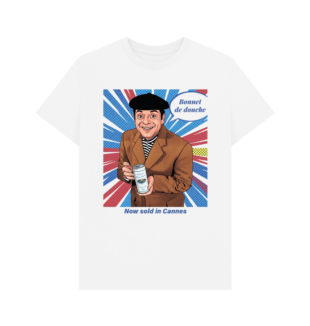 White Printed T-shirt Front