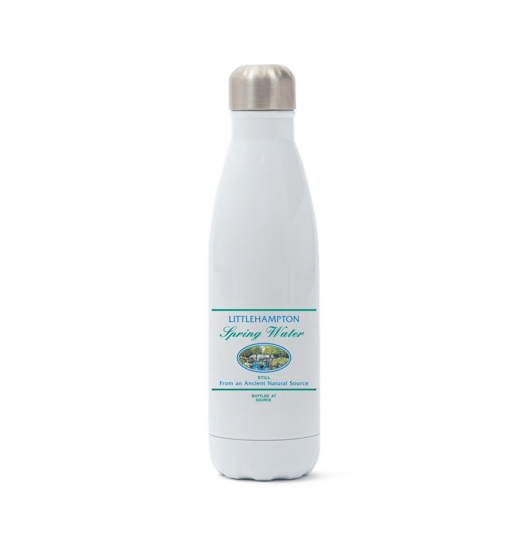 White Water Bottle Front