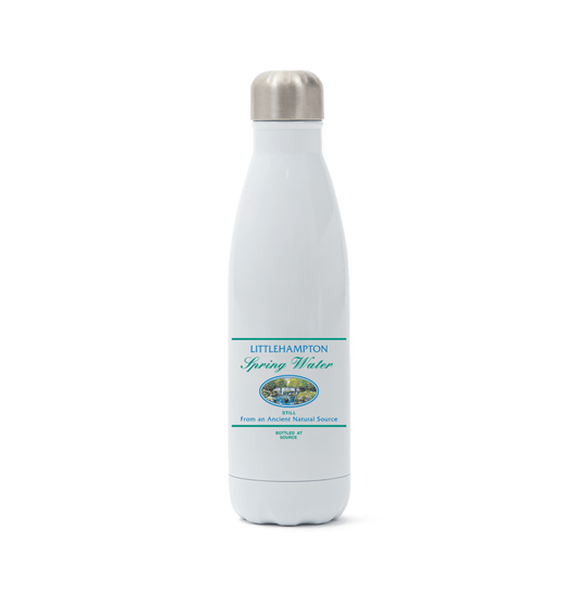 White Water Bottle Front