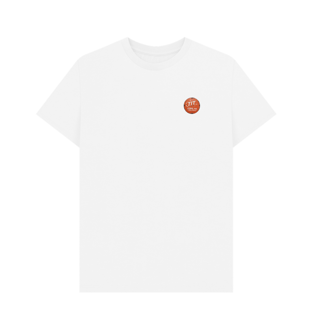 White Printed T-shirt Front