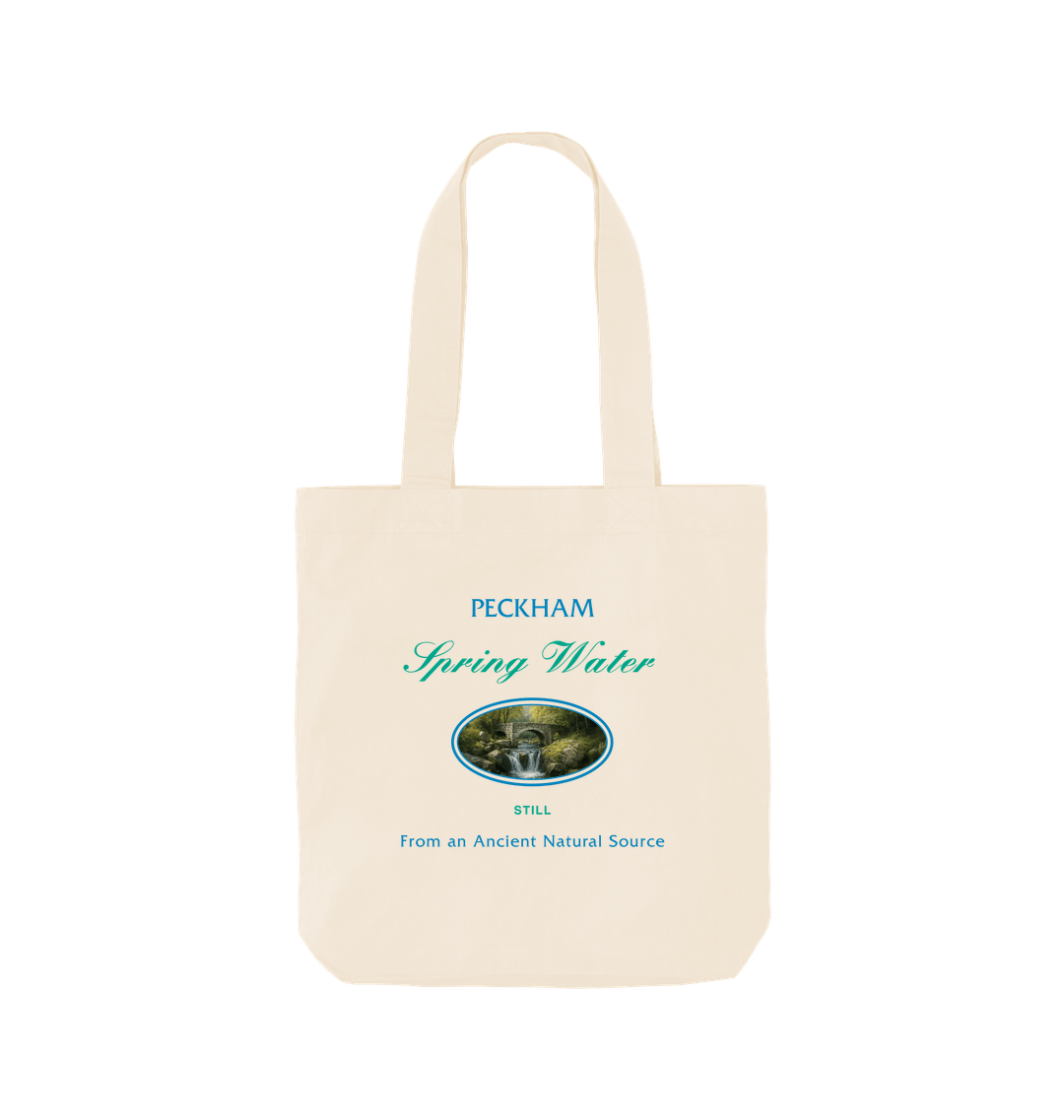 Natural Printed Bag Front