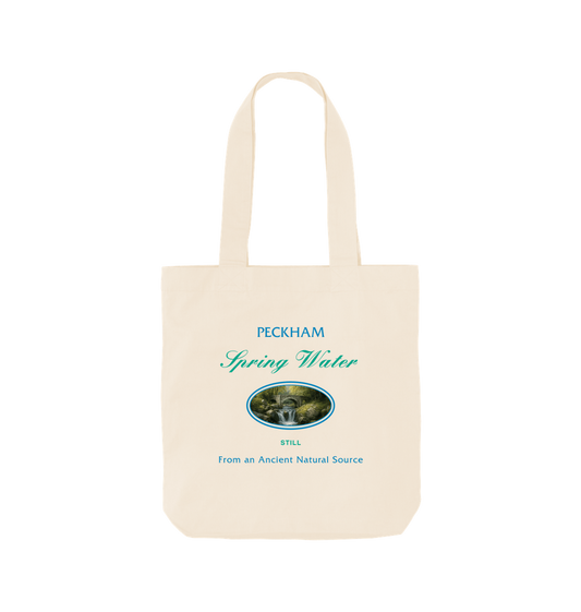 Natural Printed Bag Front