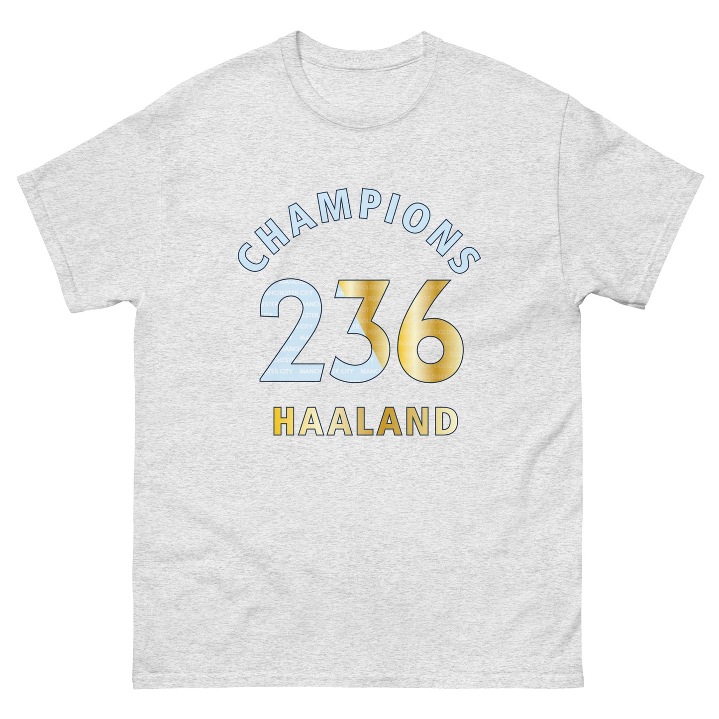 Manchester City Haaland Champions Tee