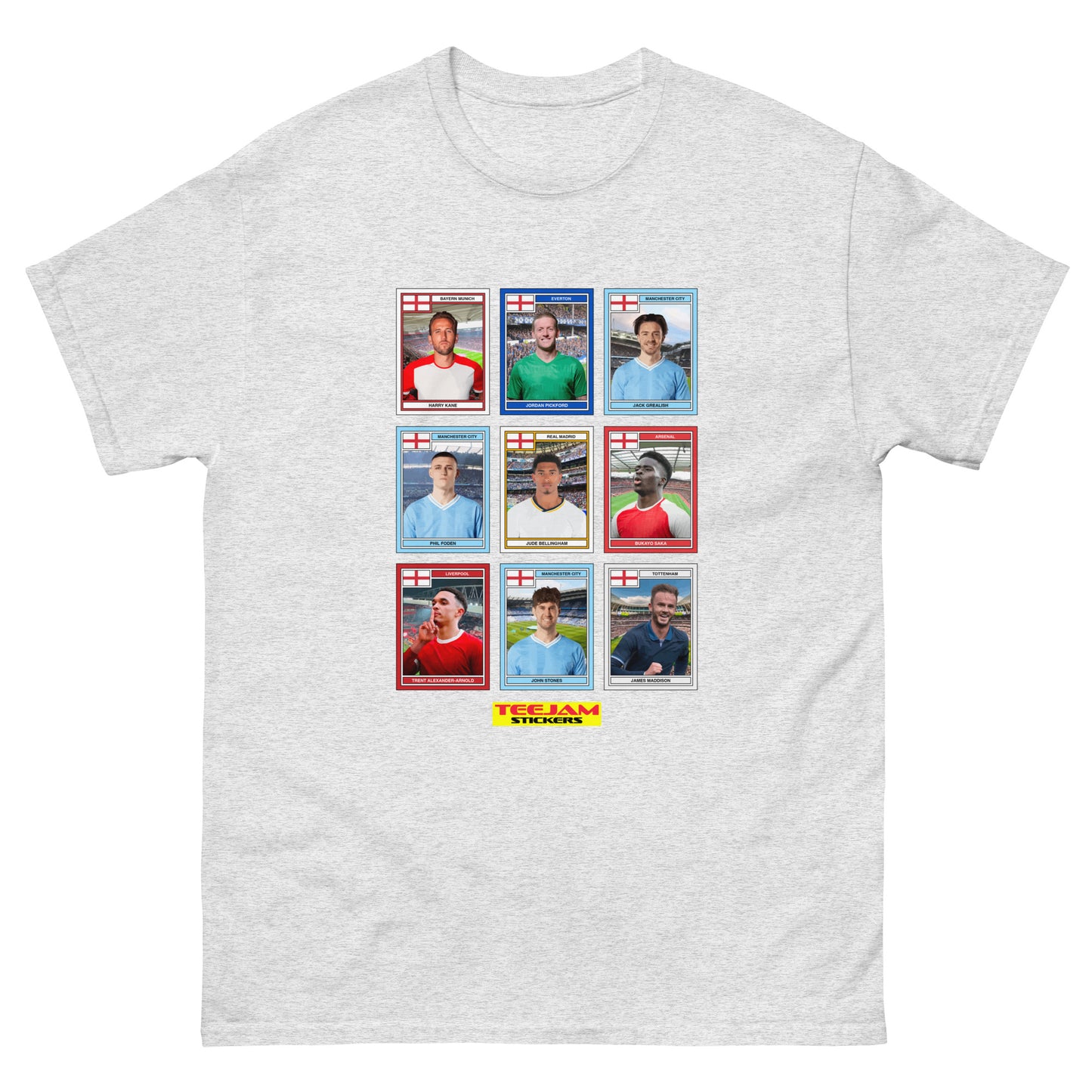 England Stars Sticker Tee