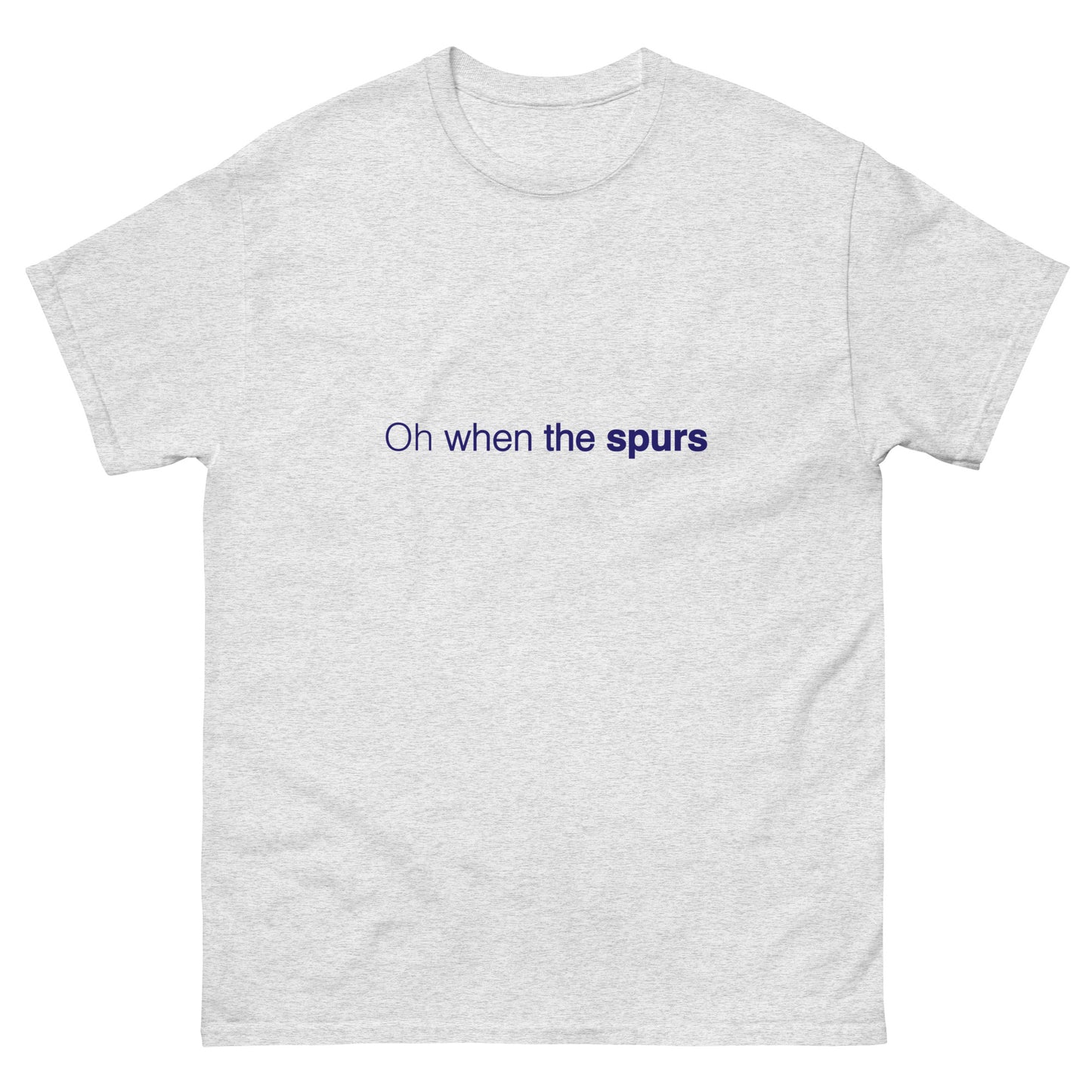 Oh when the Spurs Chant Tee