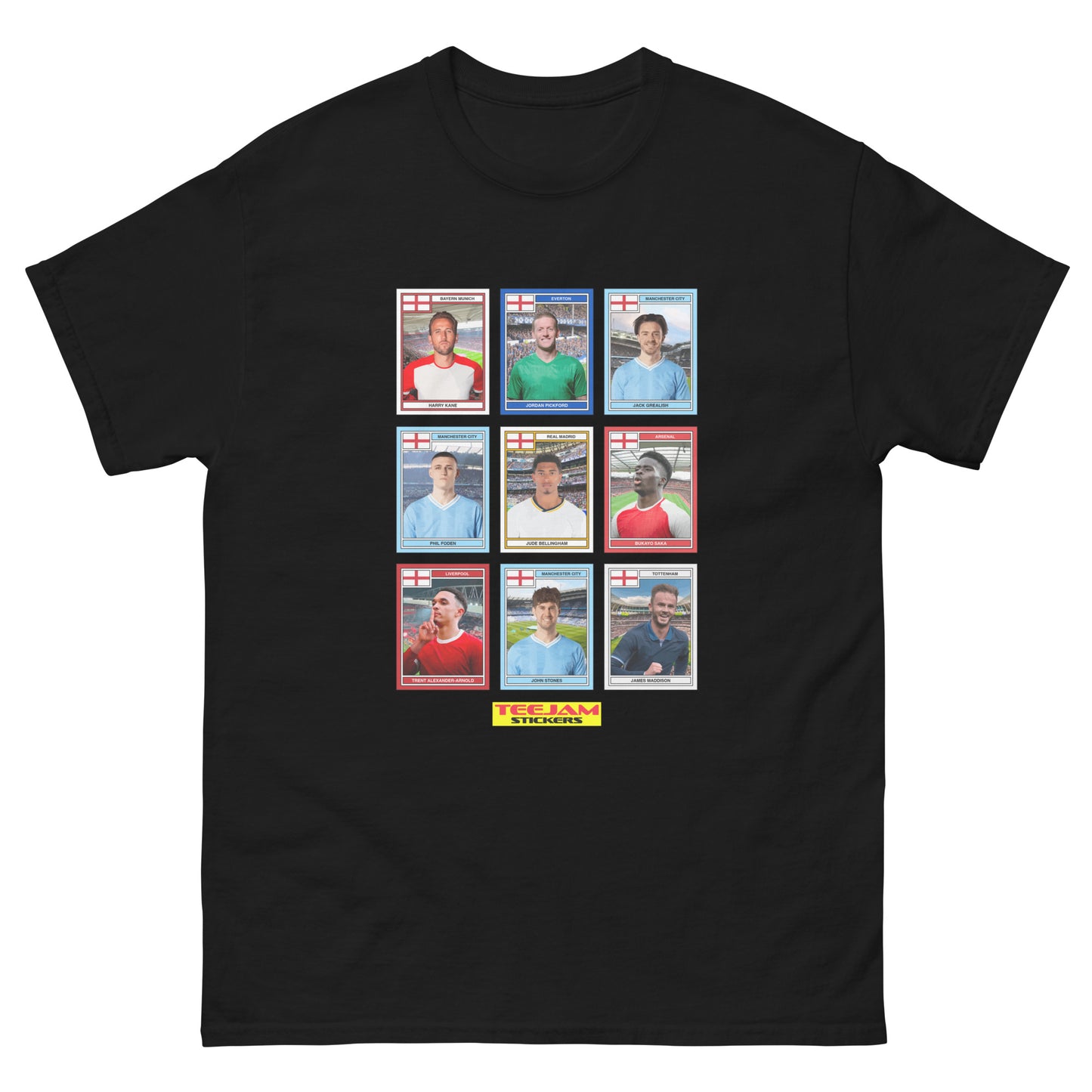 England Stars Sticker Tee