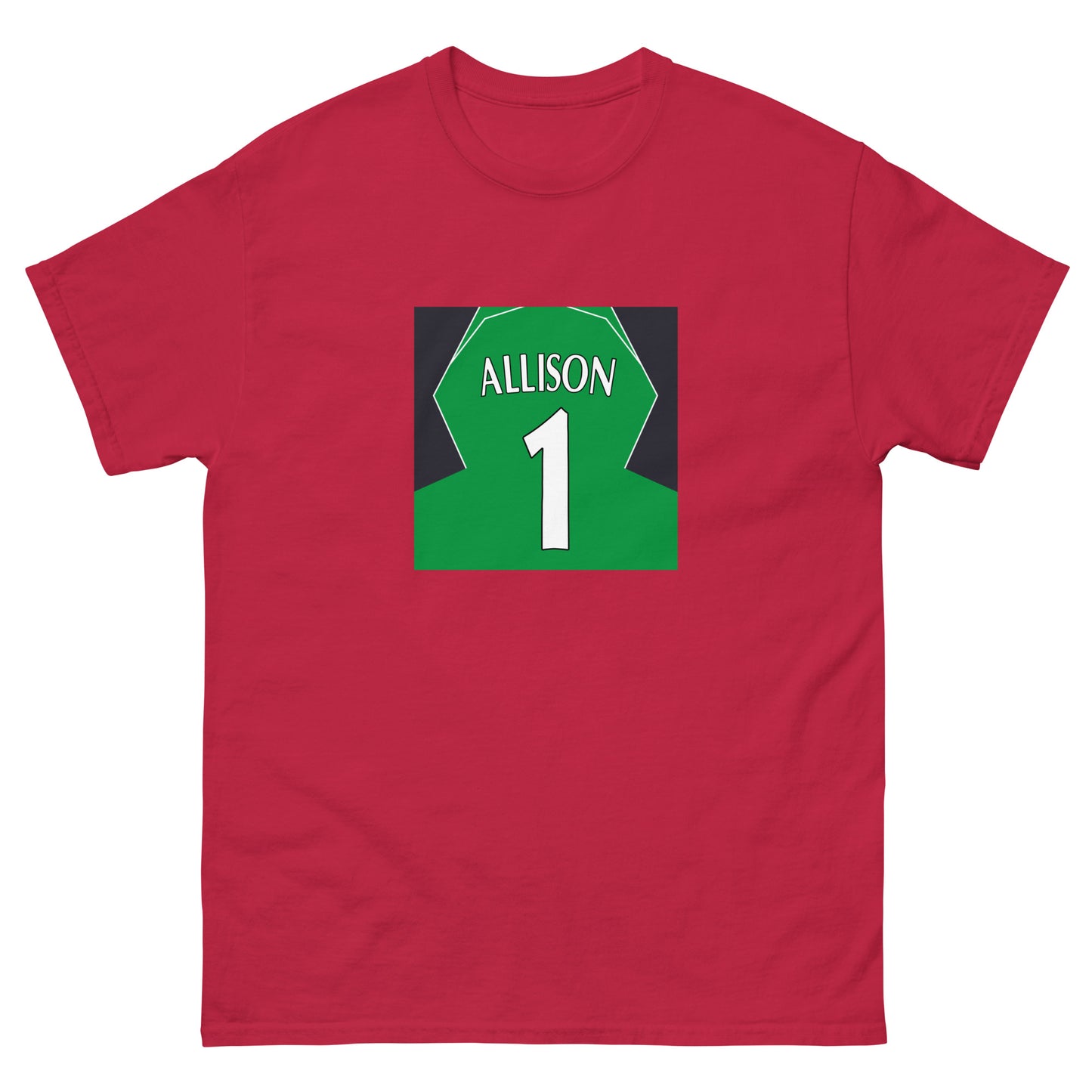 Alisson Becker Retro Liverpool Tee