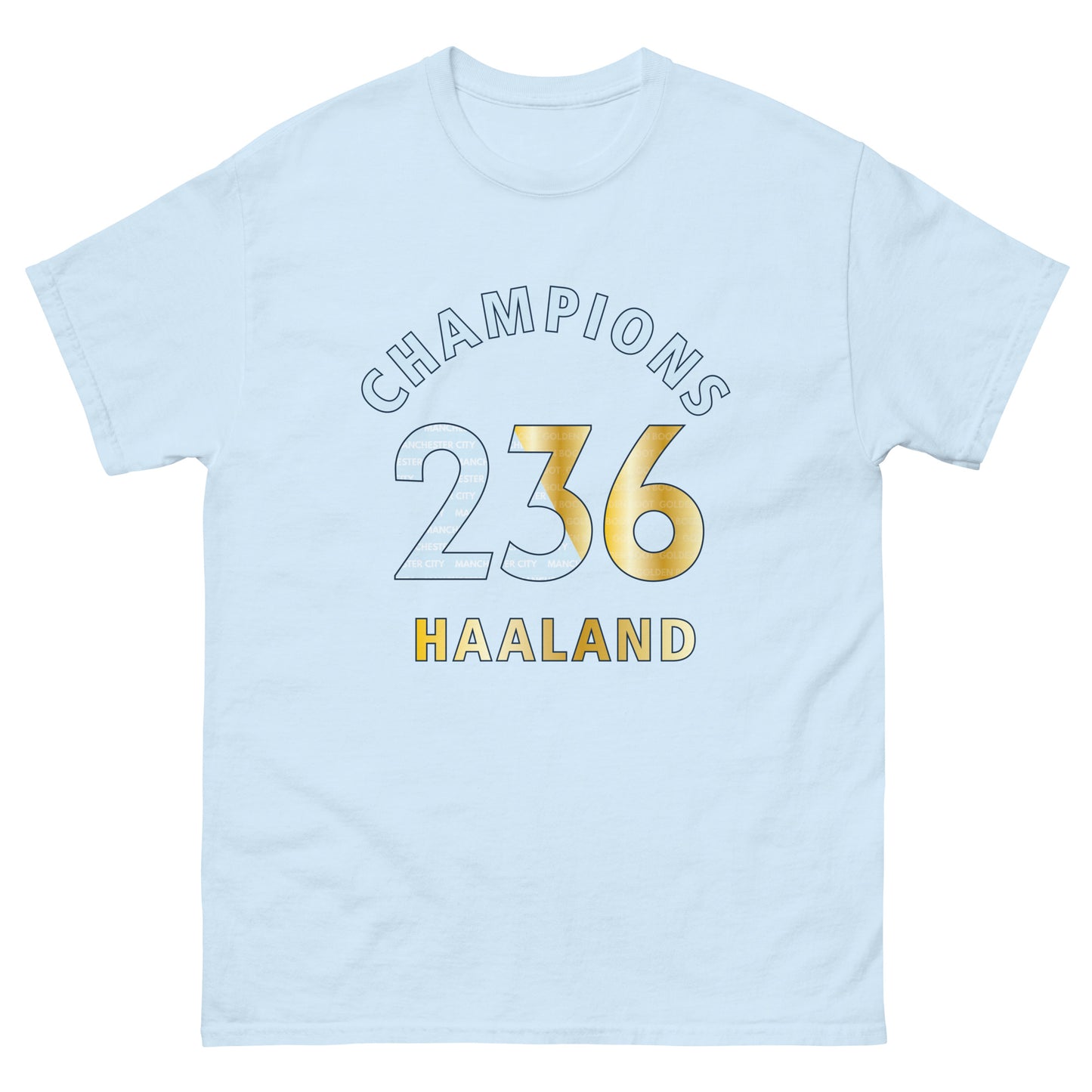 Manchester City Haaland Champions Tee