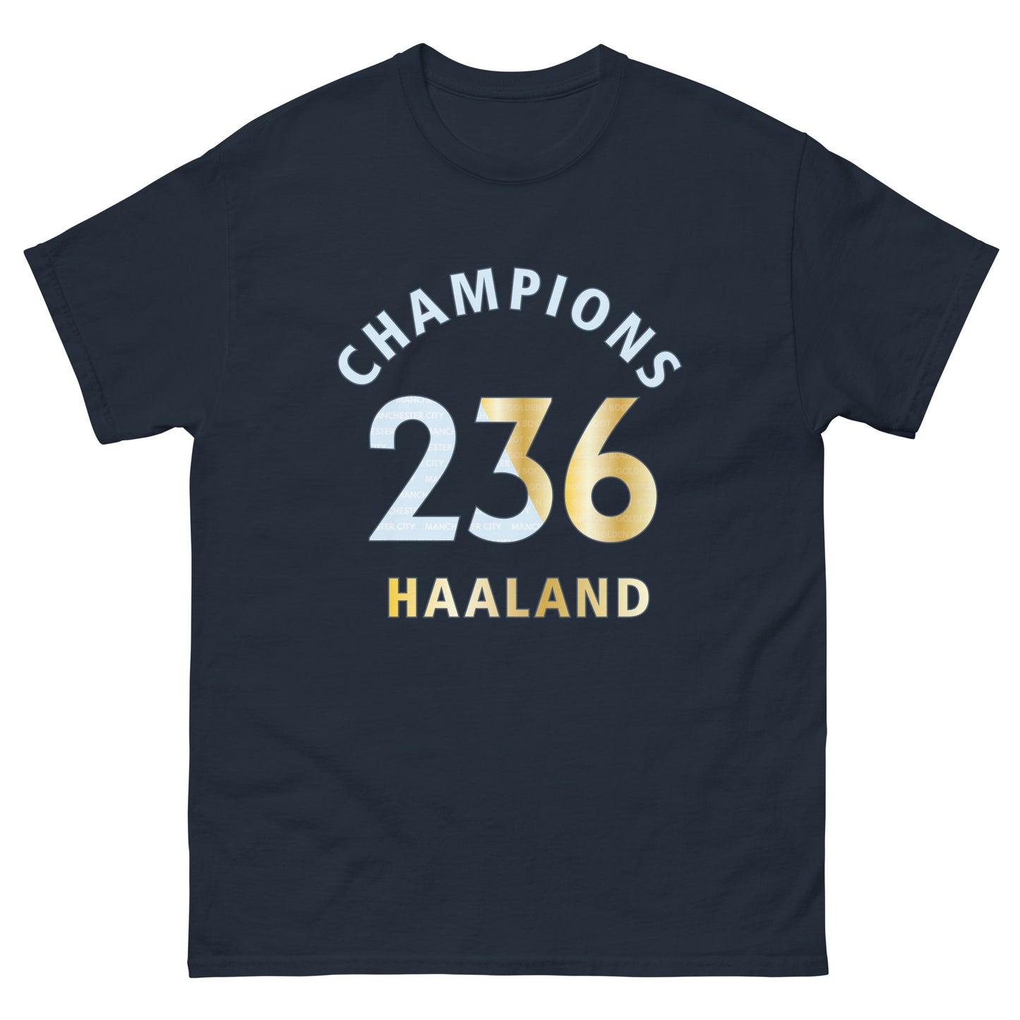 Manchester City Haaland Champions Tee