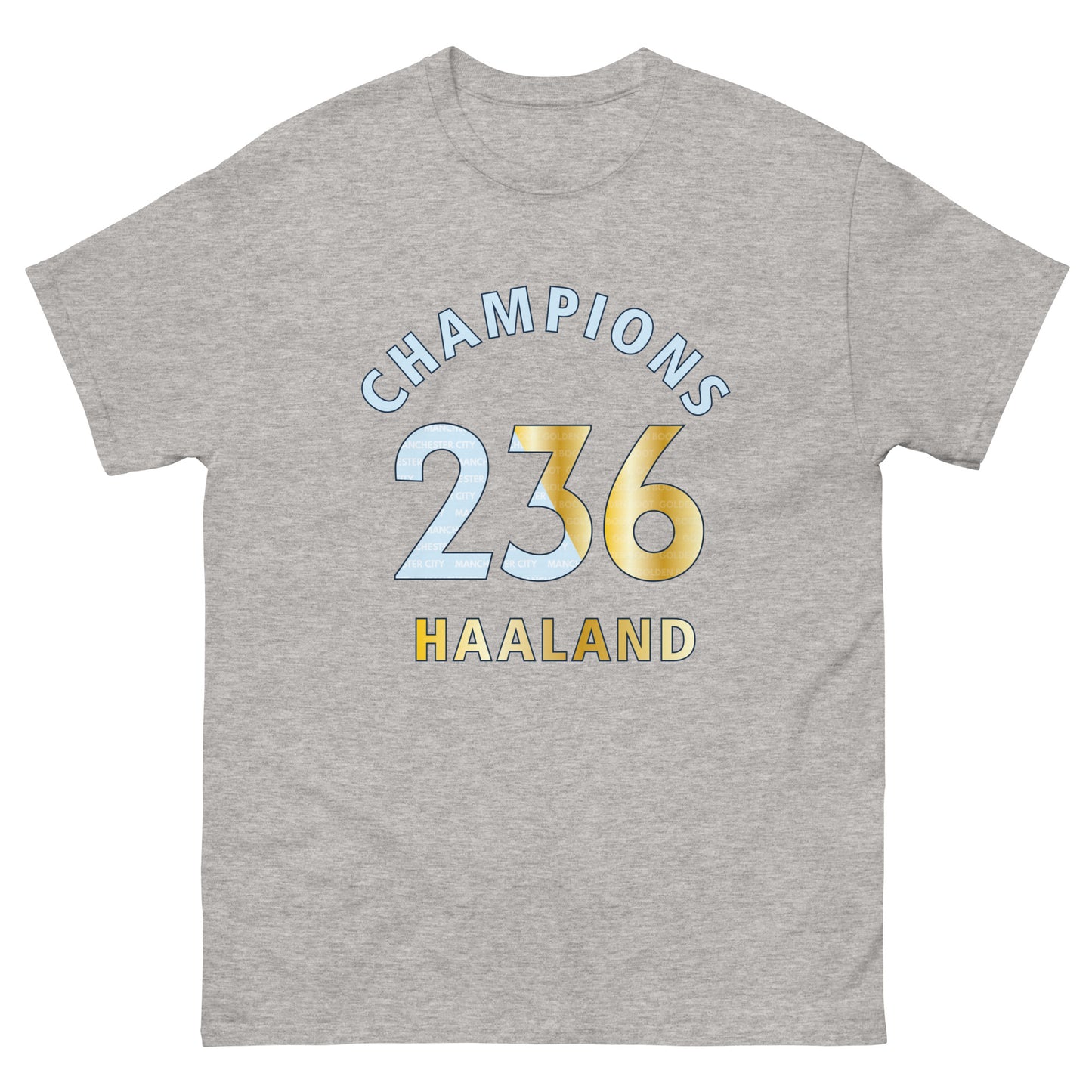 Manchester City Haaland Champions Tee