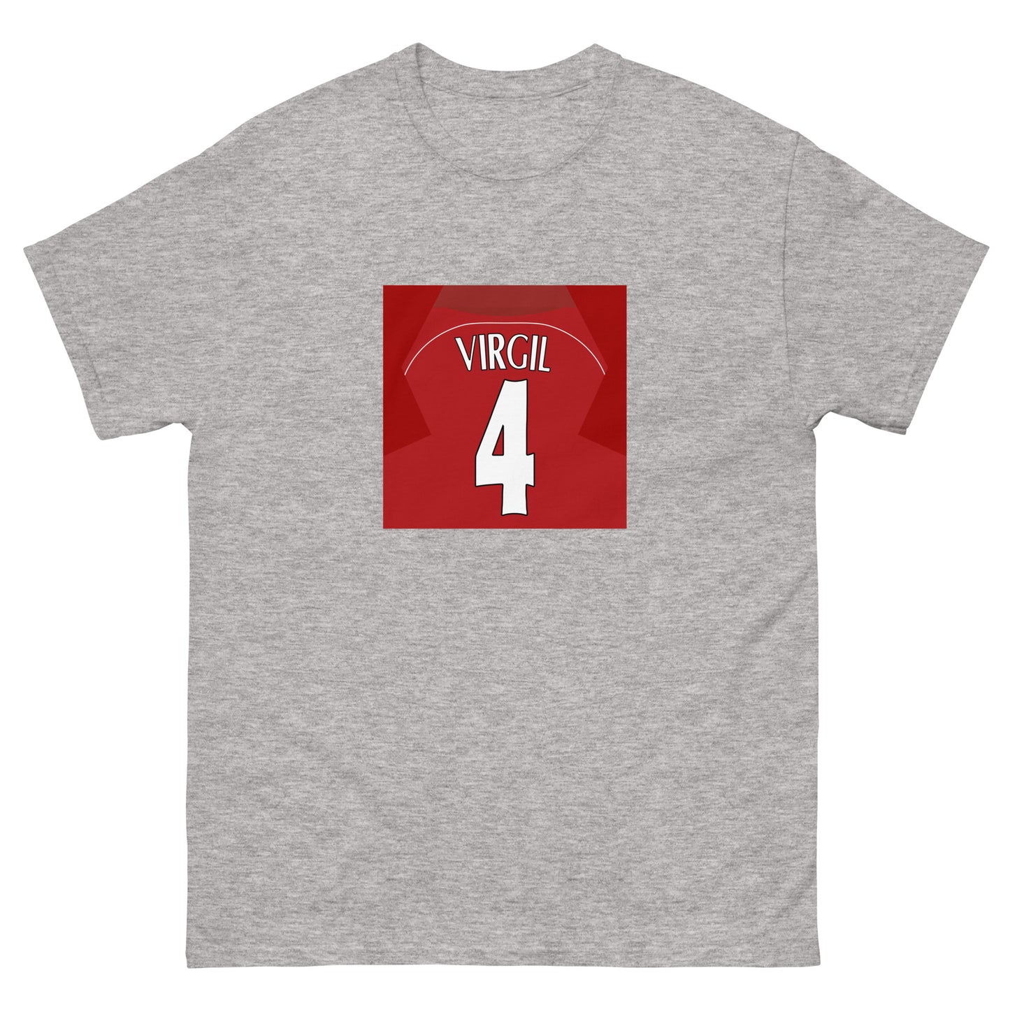 Virgil Van Djik Retro Liverpool Tee