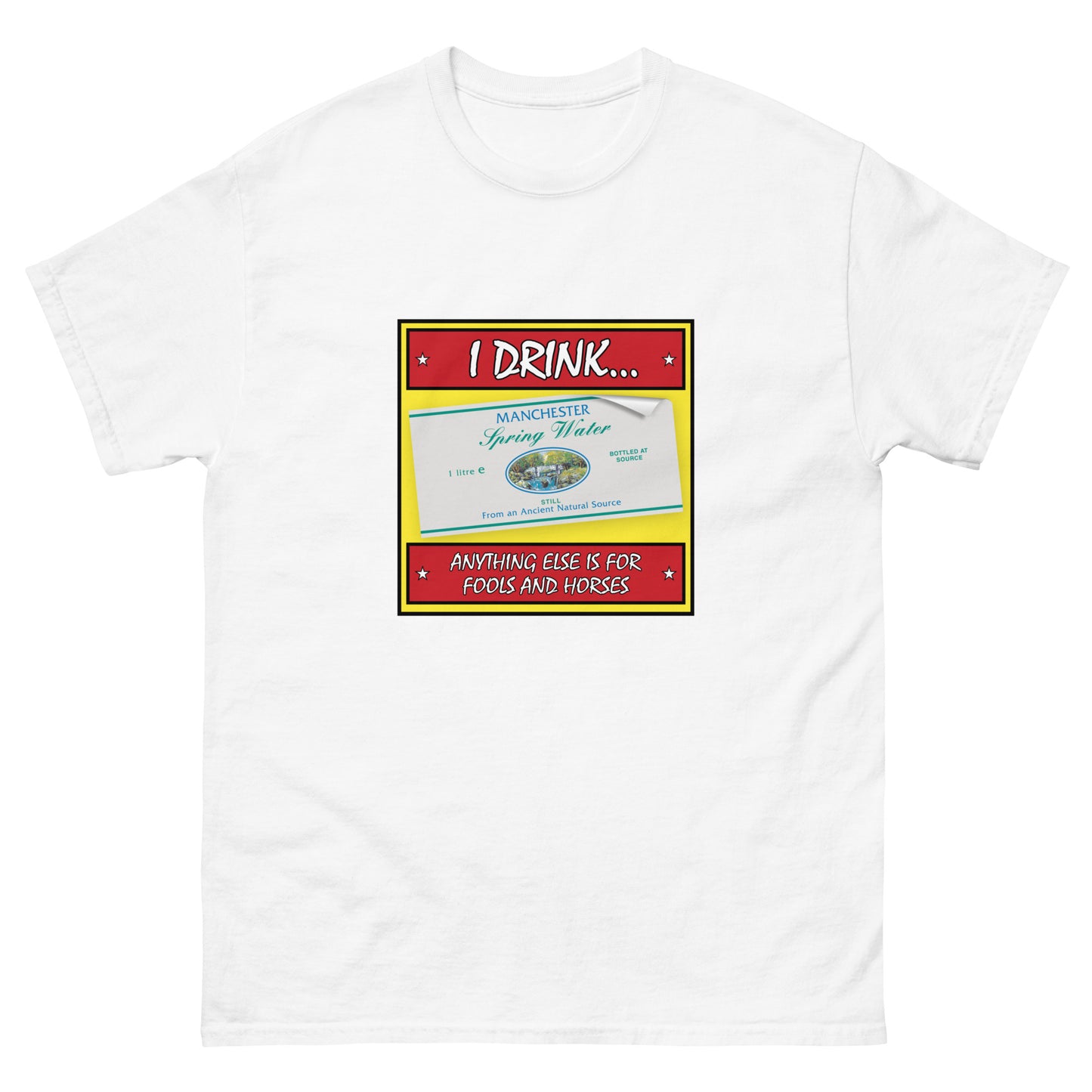 Manchester Spring Water Only Fools and Horses Tee