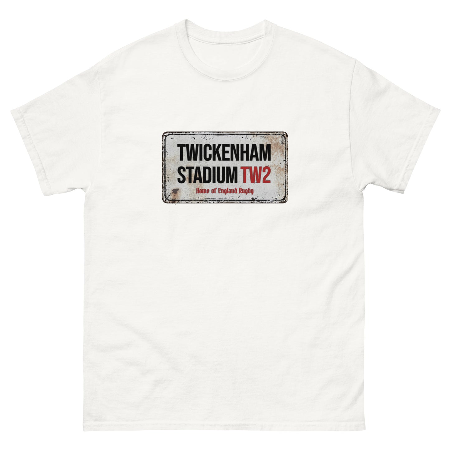 Twickenham Stadium Street Sign Tee