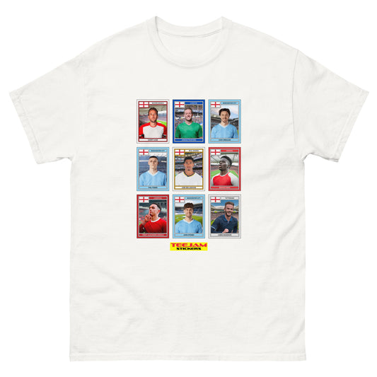 England Stars Sticker Tee