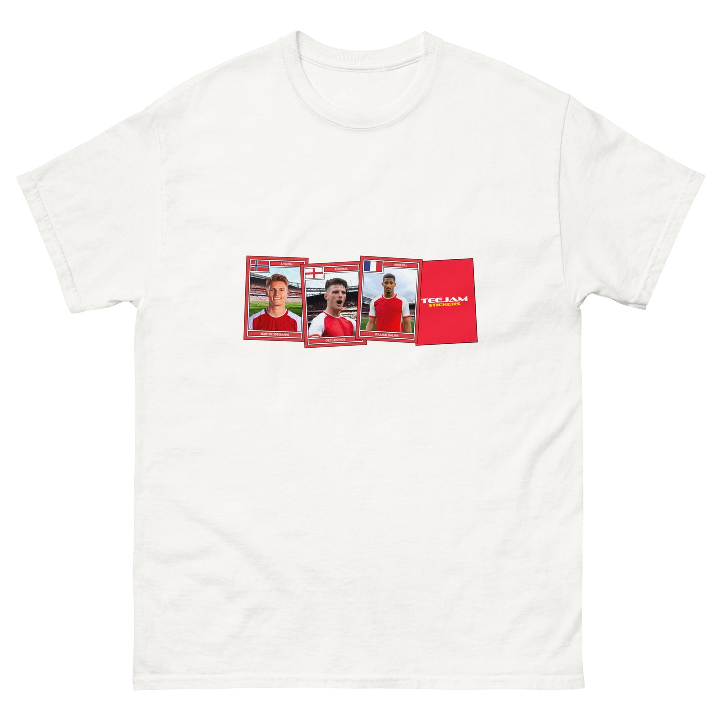 Arsenal Stars Sticker Tee