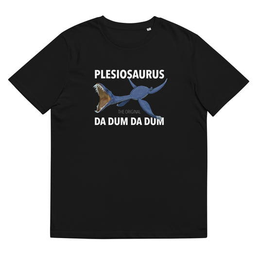 Plesiosaurus unisex organic cotton t-shirt