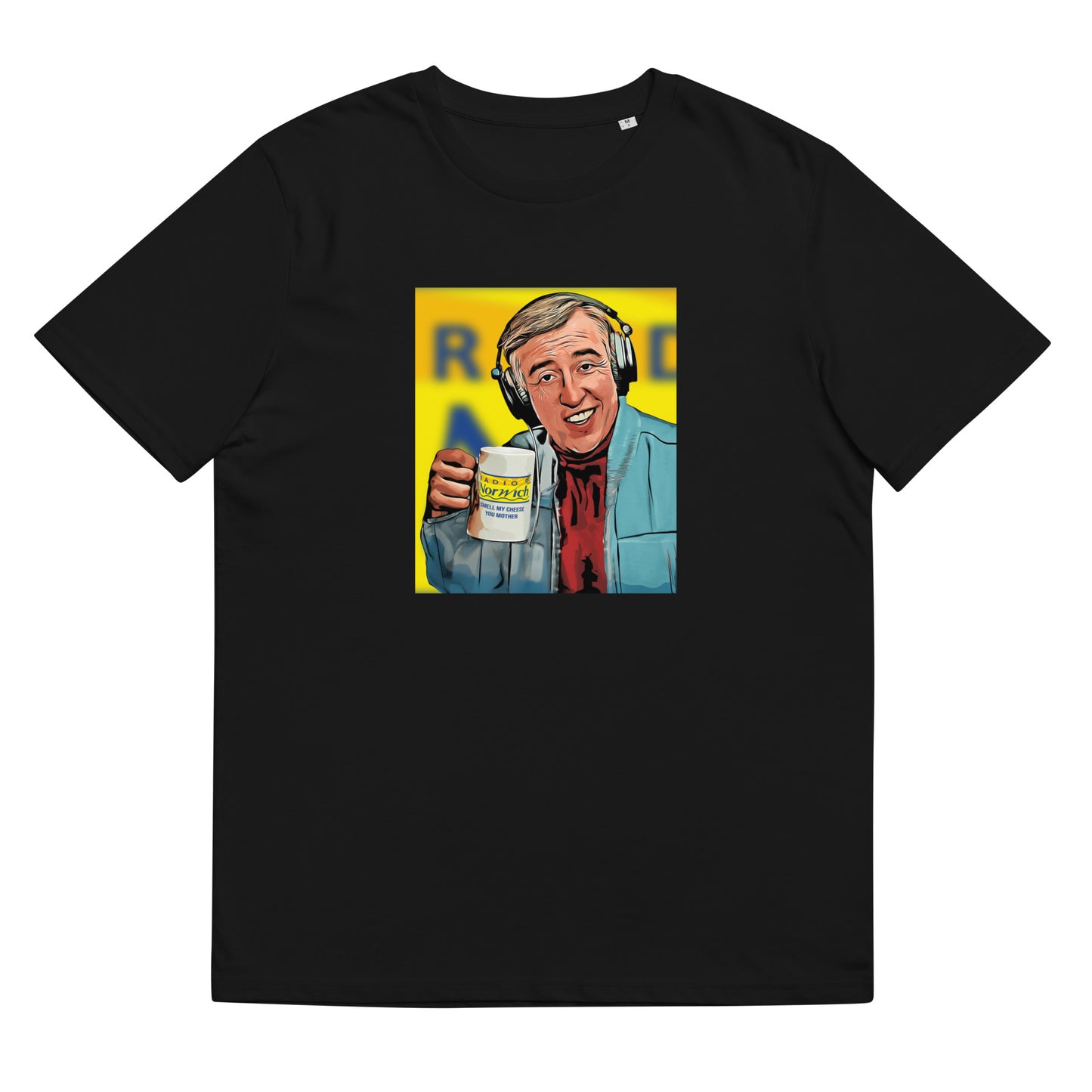 Smell my Cheese Alan Partridge Tee unisex organic cotton t-shirt