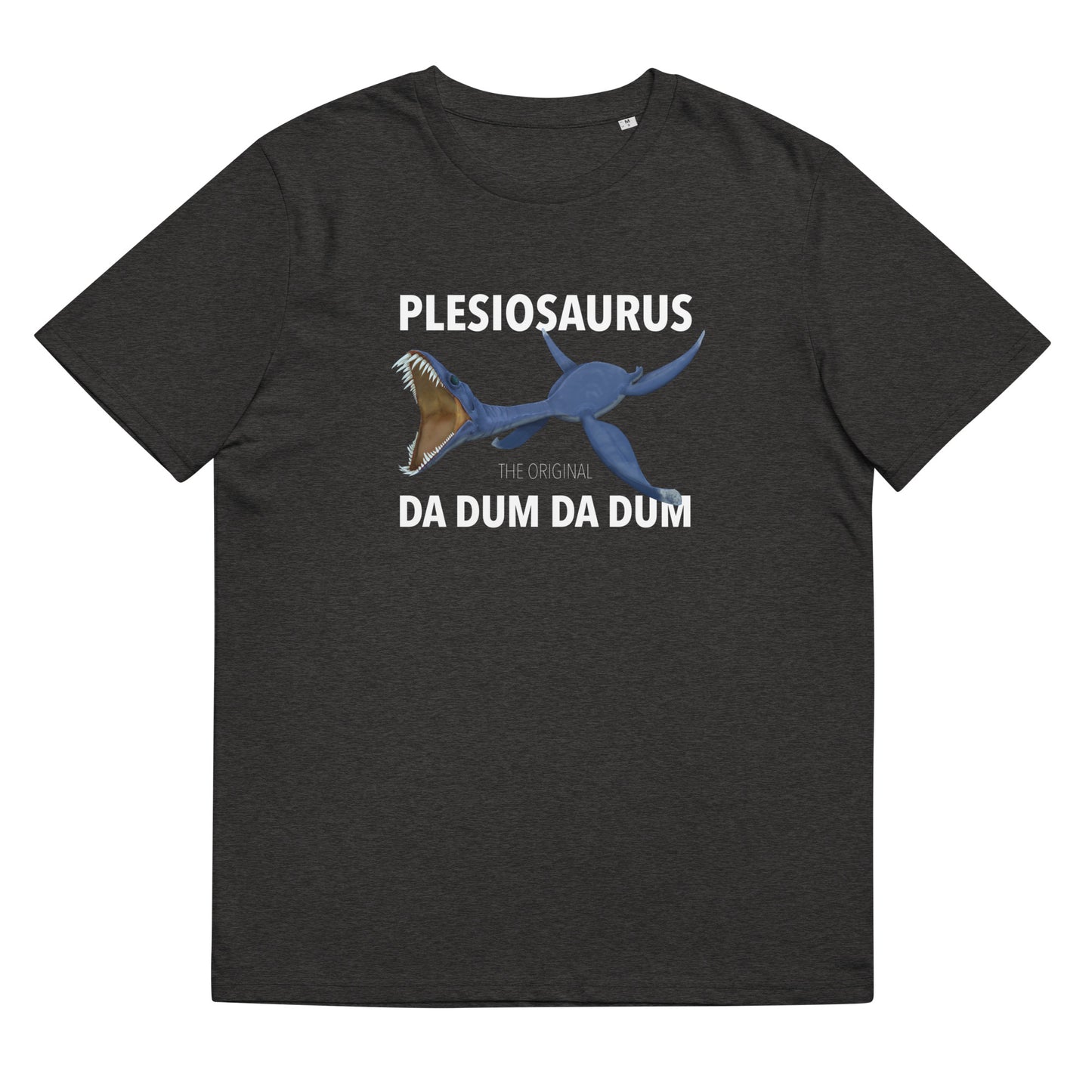 Plesiosaurus unisex organic cotton t-shirt