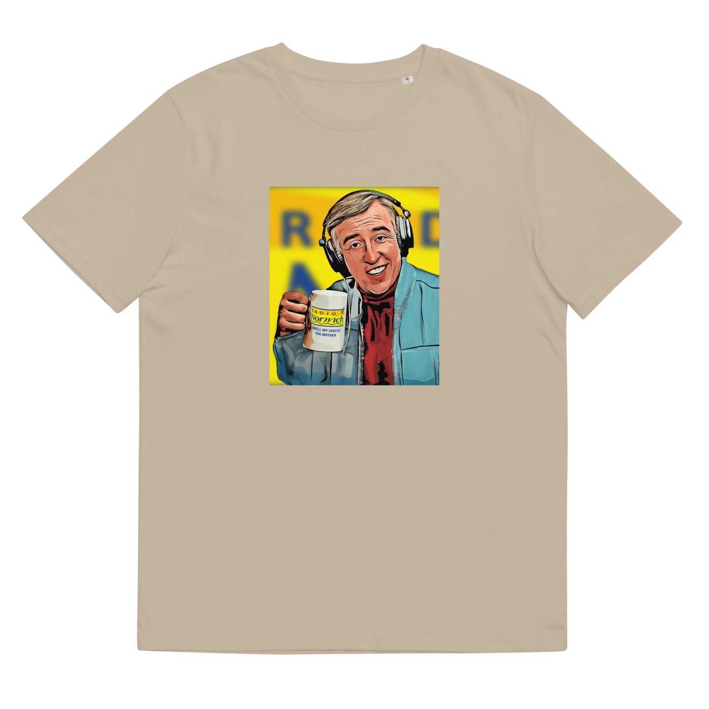 Smell my Cheese Alan Partridge Tee unisex organic cotton t-shirt