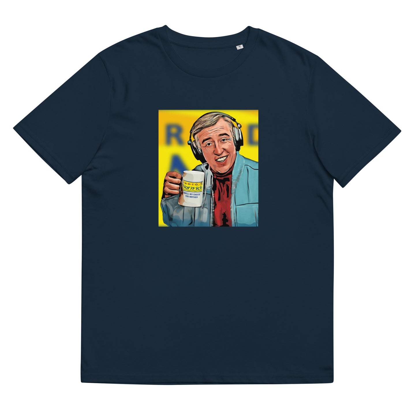 Smell my Cheese Alan Partridge Tee unisex organic cotton t-shirt