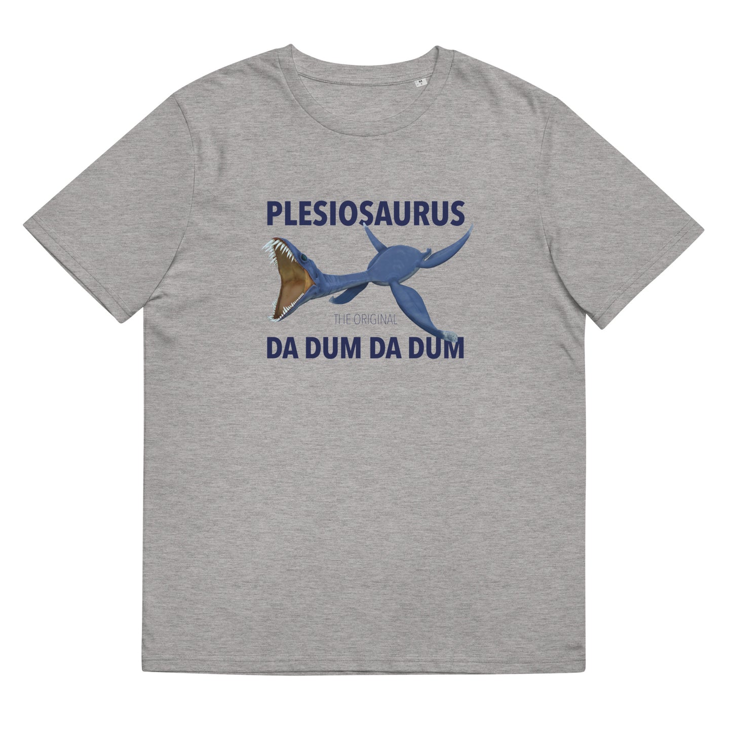 Plesiosaurus unisex organic cotton t-shirt