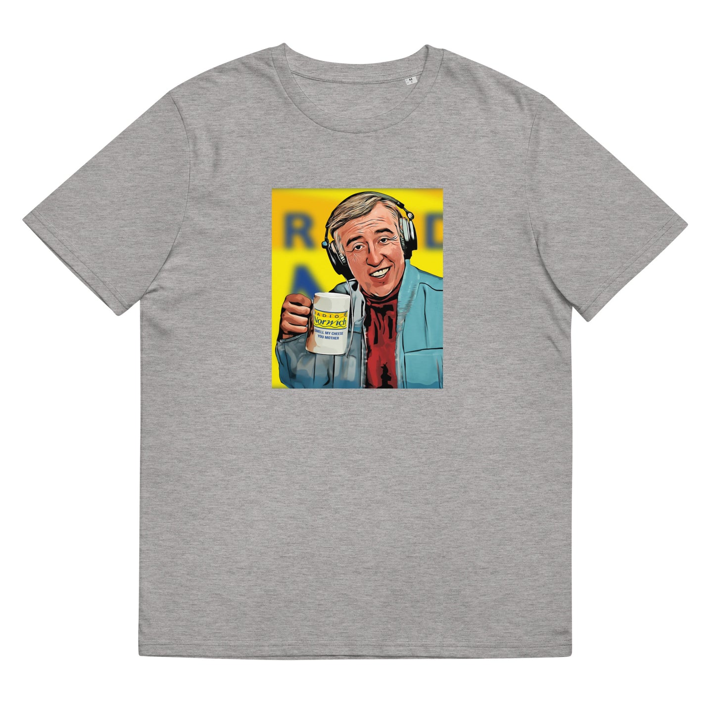 Smell my Cheese Alan Partridge Tee unisex organic cotton t-shirt