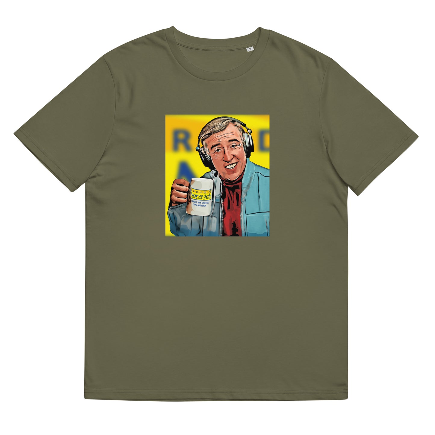 Smell my Cheese Alan Partridge Tee unisex organic cotton t-shirt