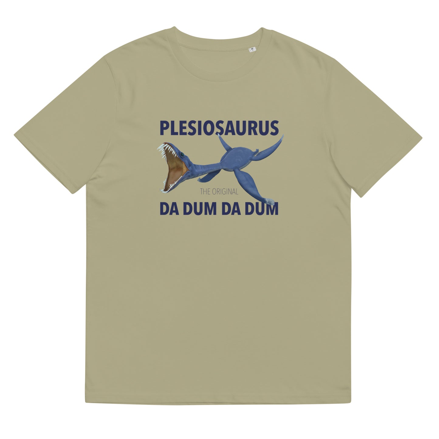 Plesiosaurus unisex organic cotton t-shirt