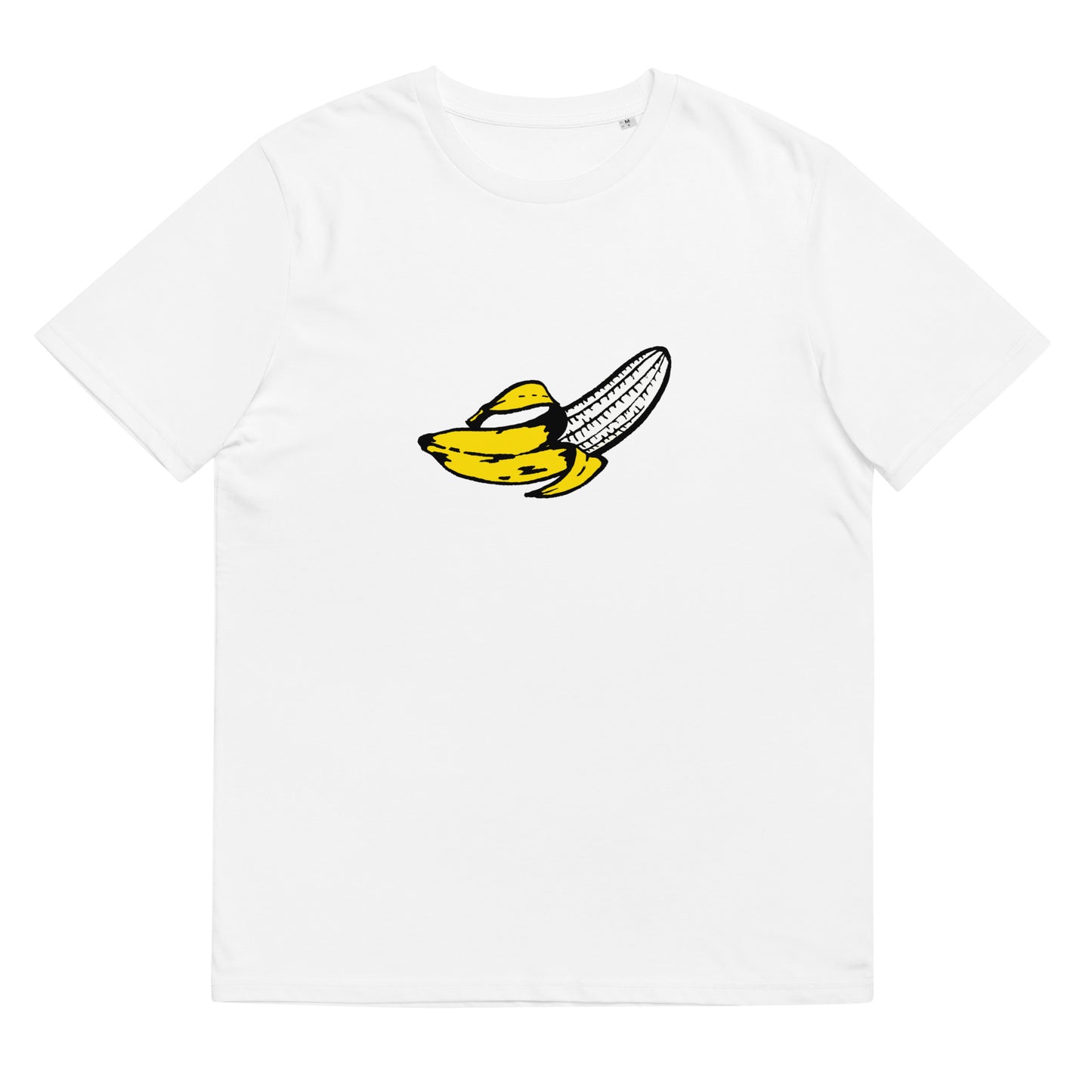 Go banana's for this unisex organic cotton t-shirt