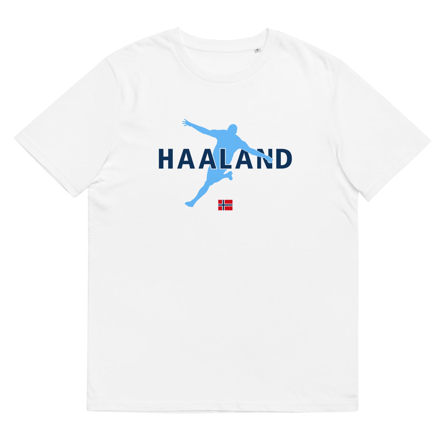 Erling Haaland Man City unisex organic cotton t-shirt