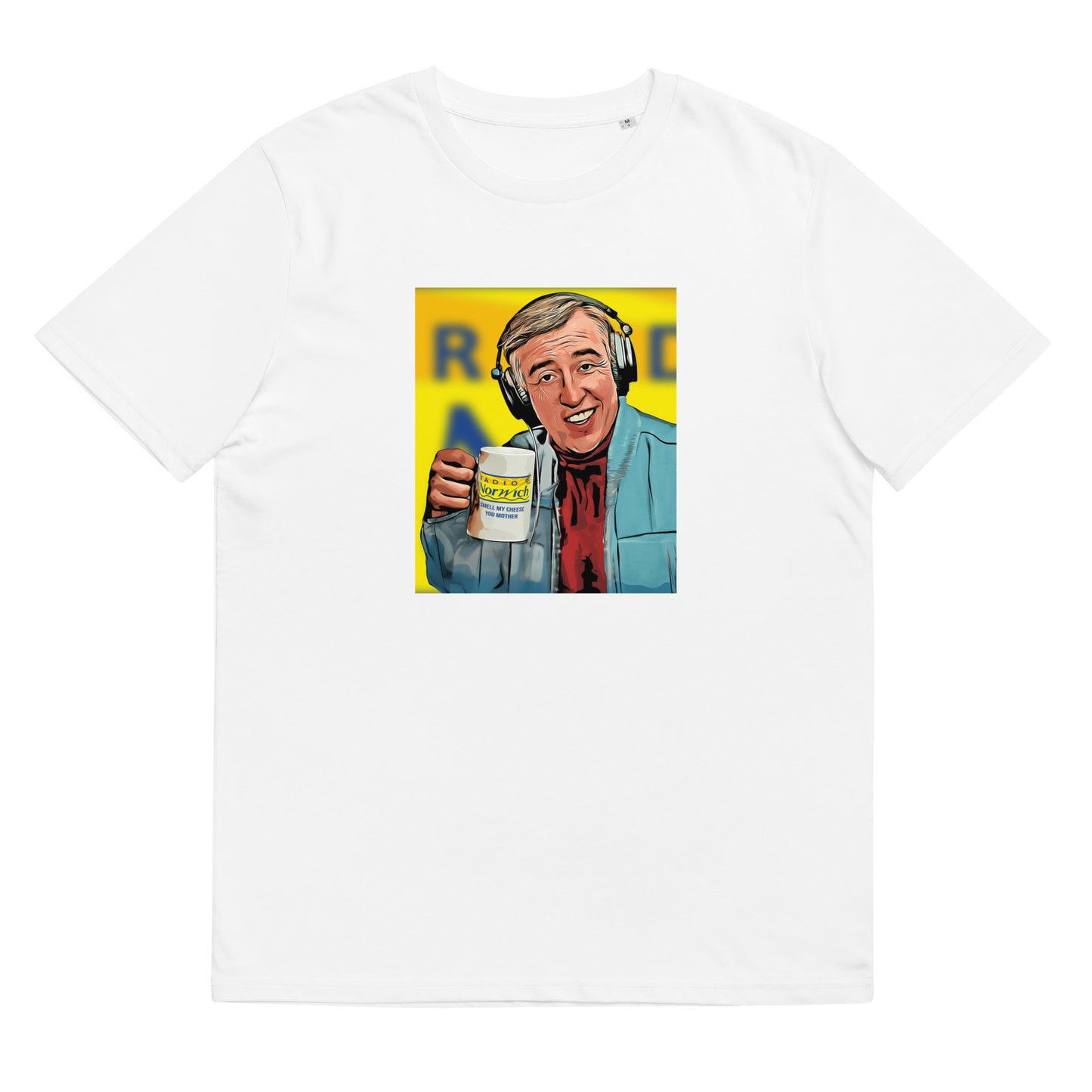 Smell my Cheese Alan Partridge Tee unisex organic cotton t-shirt