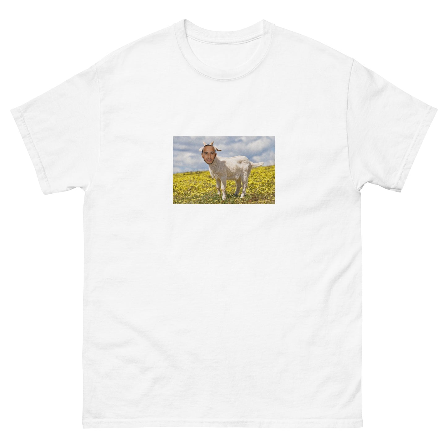 Lewis Hamilton The GOAT Formula 1 Tee